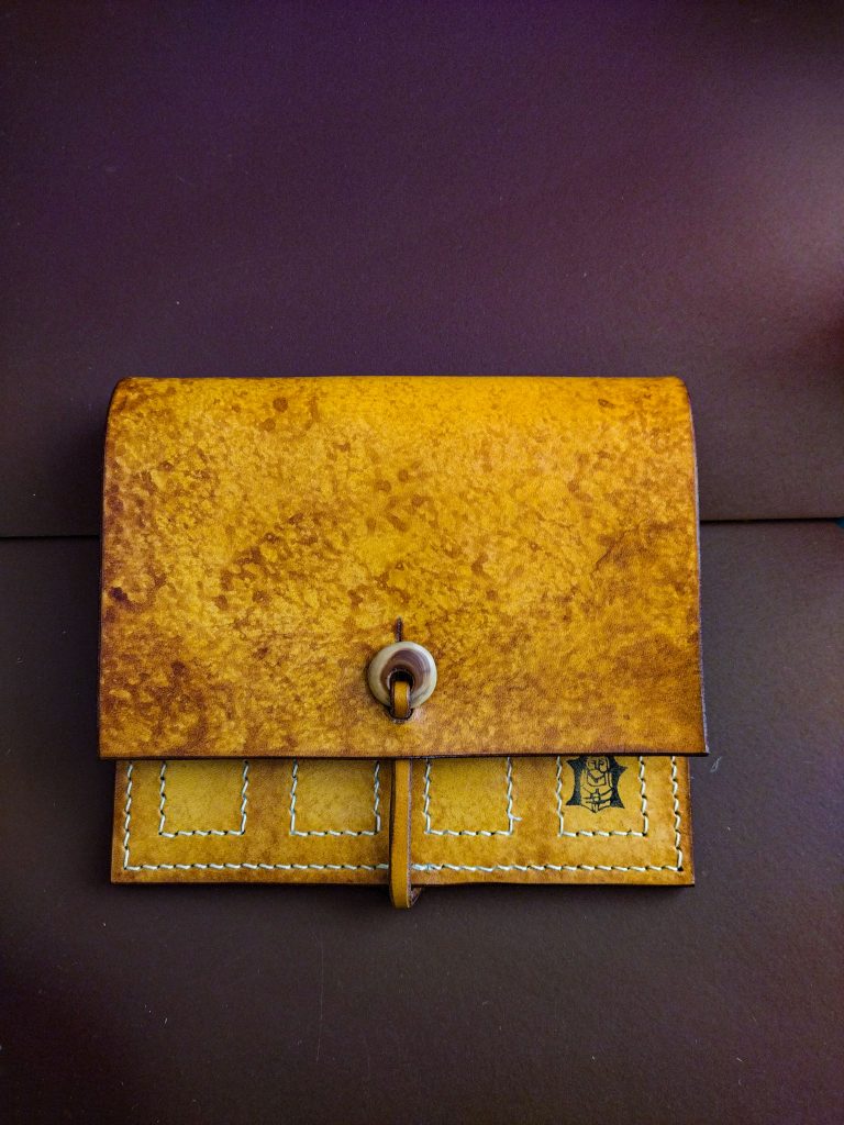 L'échoppe de Galan  etui gouge cuir fait main